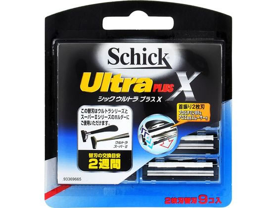 ウルトラプラスX 替刃 9個 シック