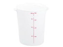 Cambro/キャンブロ 丸型 フードコンテナー本体 RFSCW8 ホワイト CAMBRO 0042110