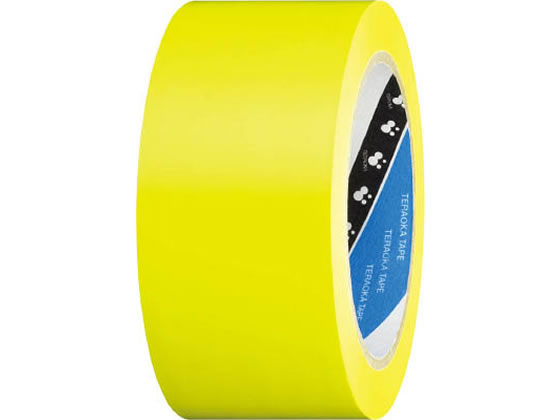 半硬質塩ビラインテープ 50mm×20m 黄 寺岡 No.340G