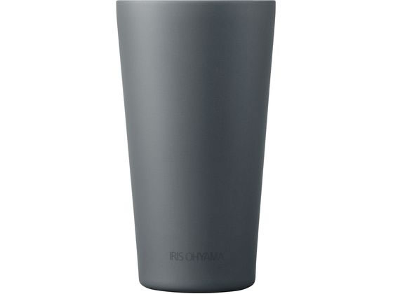 ステンレスタンブラー 360ml ブラック アイリスオーヤマ ST-360