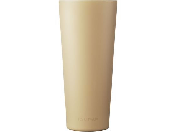 ステンレスタンブラー 450ml ライトテラコッタ アイリスオーヤマ ST-450