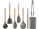 キッチンツール7点+スタンドセット チャコールグレー アイリスオーヤマ KT-7SS