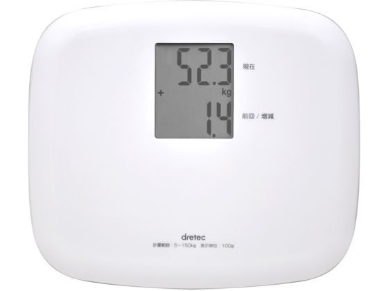 ボディスケールクラベール ホワイト ドリテック BS-164WT