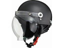 CROSS バブルシールド付ハーフヘルメットMATB CR760MATBK リード工業 CR760MATBK