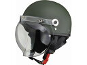 CROSSバブルシールド ハーフヘルメットMATG CR761MATGRLL リード工業 CR761MATGRLL(2)