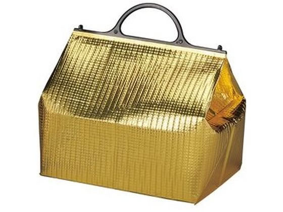 EBM/保冷・保温バッグ エスケークール ゴールド 10枚入 PT-3 江部松商事 6142190