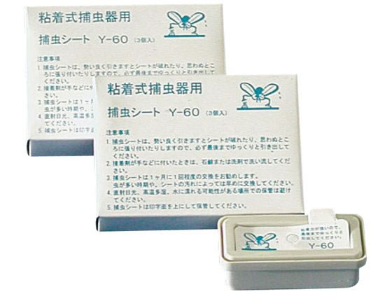EBM/インセクト・キャッチ交換用 捕虫シート Y-60(6個入) 江部松商事 8050900