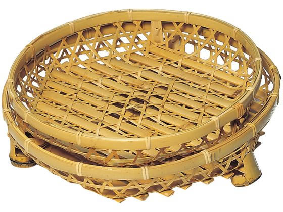 白竹 オードブル皿 足付 42cm 21-946H 萬洋 4393400