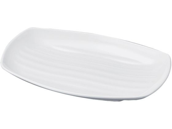 ニューホワイト 長手盛皿 27cm 若泉漆器 0261970