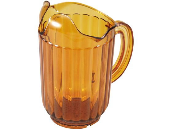 トラエックス 三ッ口ピッチャー 6010-16 アンバー 1.8L Libbey 6602600
