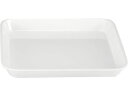 メラミン デリカバット 大 白 尺0寸 若泉漆器 0104700
