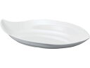 ニューホワイト 変形鉢 38.8cm 若泉漆器 0261730