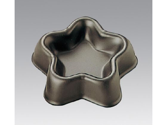 ブラックセラコン フルーツケーキ型 No.5070 星型 タイガークラウン 6620800