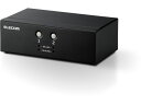 KVMスイッチ 切替器 PC2台 バスパワー エレコム KVM-NVXSN2