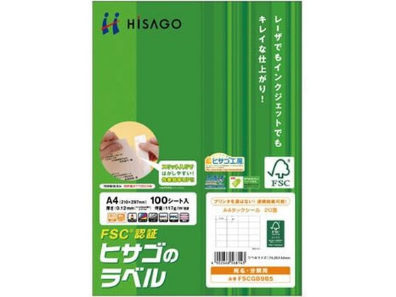 å A4 20 100 ҥ FSCGB985