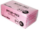 カウンタークロス 60×30cm 厚手80枚入 ピンク 大和物産