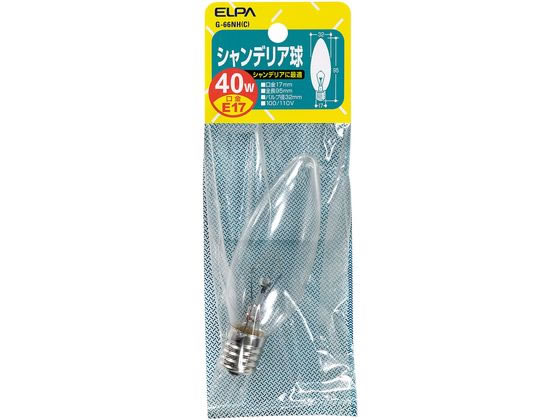 ǥꥢ E17 40W īŴ G-66NH(C)