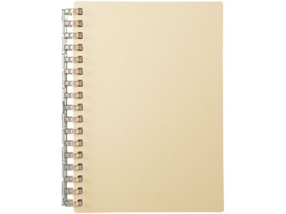 Mutual オープンリングノート A6 マットイエロー リヒトラブ N2671-5