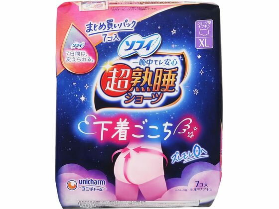 ユニ・チャーム/ソフィ 超熟睡ショーツ XL 7個 エーテック