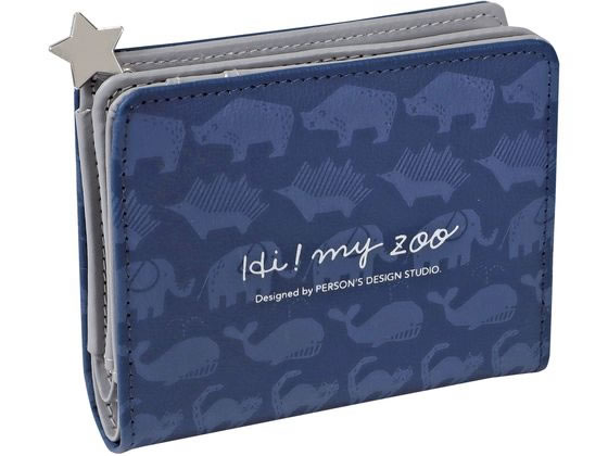 HI!MY ZOO ウォレット ネイビー クツワ HZ039NB
