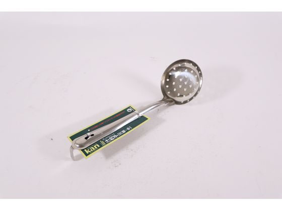kan 18-8 ステンレス 汁杓子 穴明 中 カンダ 000153