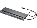 USB Type-Cドッキングステーション サンワサプライ USB-CVDK14