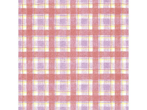 包装紙10枚ロール タータンチェックR レッド 半才判 タカ印 49-7256