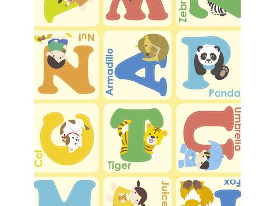 包装紙10枚ロール アニマルスタディ 半才判 タカ印 49-7521