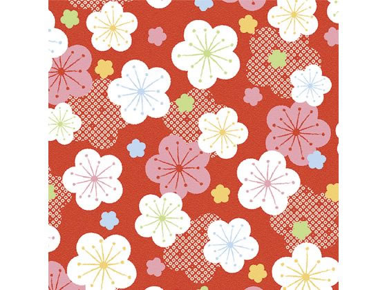 包装紙10枚ロール 祝い梅 半才判 タカ印 49-7772