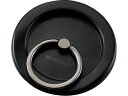 マグネットスマホリング フラット MAGKEEP ブラック エレコム P-STRMKMFBK