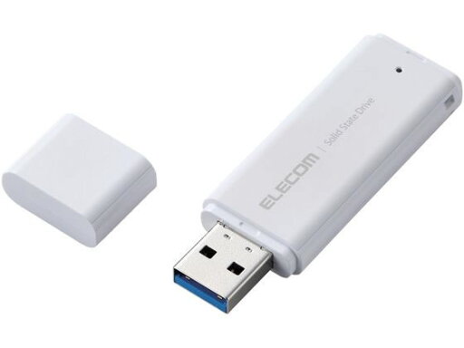 外付けSSD 250GB キャップ式 ホワイト エレコム ESD-EMC0250GWH 外付けSSD 250GB キャップ式 ホワイト エレコム ESD-EMC0250GWH