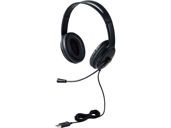 ヘッドセット ノイズキャンセル エレコム HS-HP07SUBK