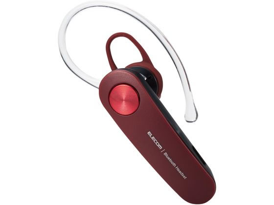 Bluetoothヘッドセット レッド エレコム LBT-HS11RD