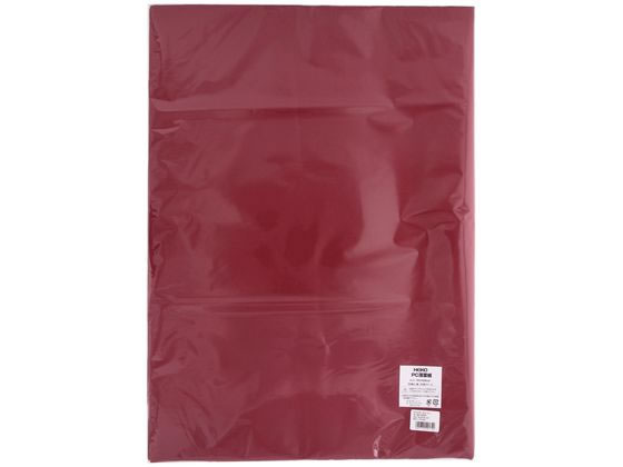 ヘイコー PCカラー薄葉紙 半才 ワイン 50枚 シモジマ 2111814