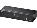 KVM パソコン切替器 DP 2ポート エレコム KVM-NDUS2(2)