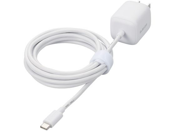 AC充電器 Type-C 一体型 30W エレコム MPA-ACCP8030WH