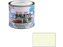 水性多用途カラー 1/5L ミルキーホワイト アサヒペン