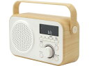 ラジオ付手元スピーカー木聲 ホワイト ZEPEAL DTS-WS230-WH