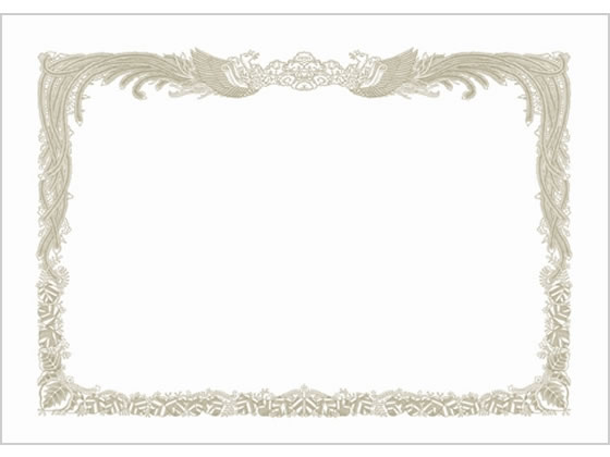 OA賞状用紙 縦書用 A4 白 10枚 スマートバリュー N146J