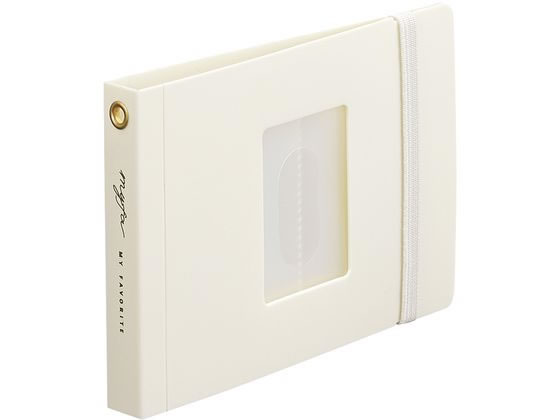 myfa インスタントフォトコレクションファイル ミニ ホワイト リヒトラブ N3324-0