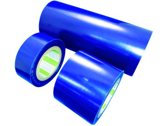 金属板用表面保護フィルム 0.07mm×50mm×100m 水色 日東電工 4321341