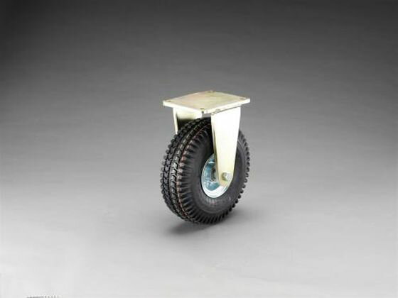 キャスター 固定金具 空気入車輪 420mm エスコ EA986KD-420