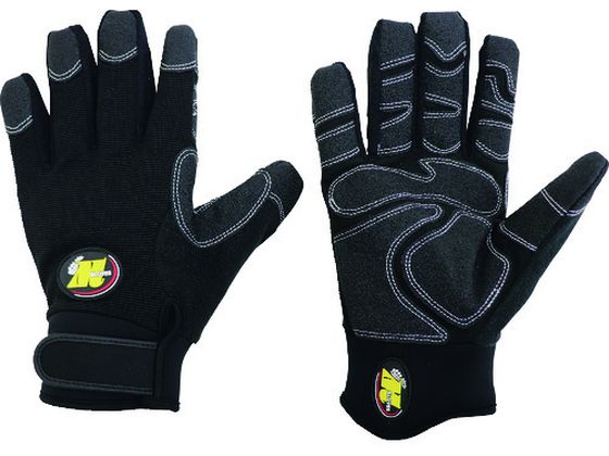 防水防寒手袋(ブラック) L 三重化学工業 1167631