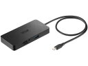 USB Type-C ドッキングステーション サンワサプライ USB-DKM5BK