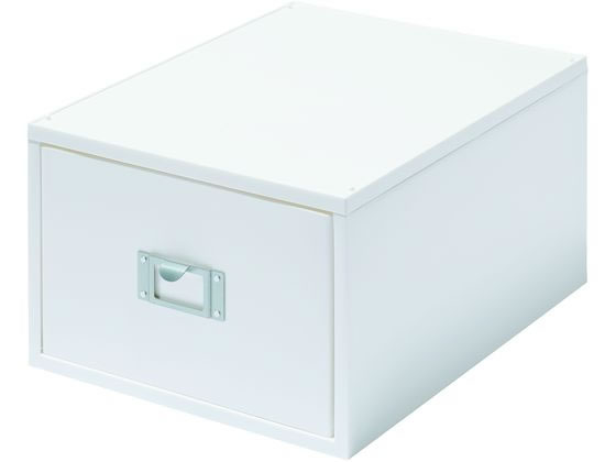 ライクイット/DVDファイルユニット オールホワイト 吉川国工業所