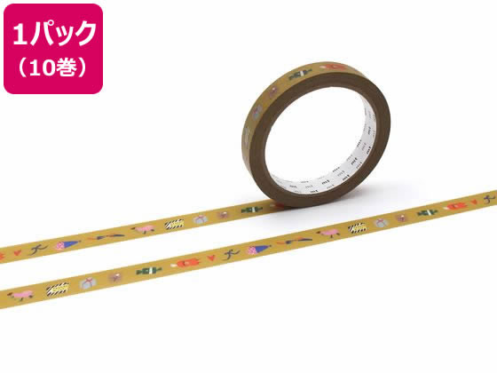 mt large core ギフト 強粘着 10巻 カモ井 MT10L081