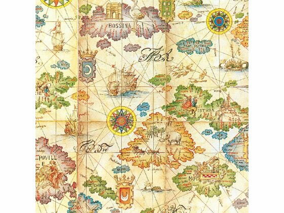 包装紙 半才 コンパス 50枚 ヘイコー 002403022