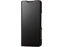 AQUOS wish4 手帳型ケース ブラック エレコム PM-S241PLFUBK