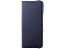 AQUOS wish4 手帳型ケース 花 ネイビー エレコム PM-S241PLFUJNV