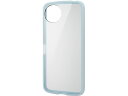 AQUOS wish4 ハイブリッドケース ブルー エレコム PM-S241TSLFCBU